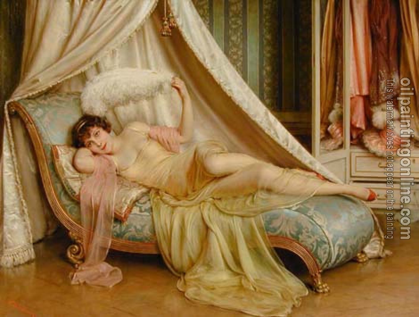 Charles Joseph Frederic Soulacroix - La Coquette